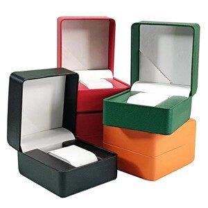 Leather Plastic watch box wholesale