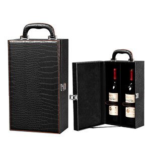 custom pu wine boxes