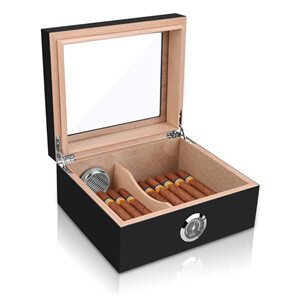 custom wood cigar humidor box
