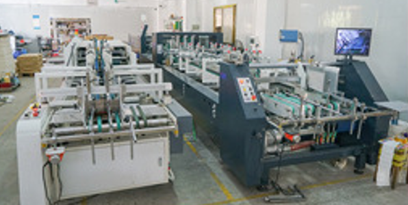 Auto gluing machine