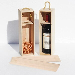 wine bottle wood boxes