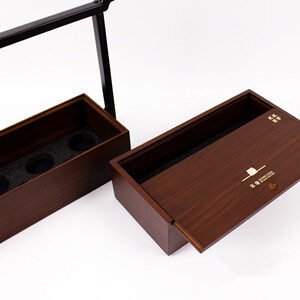 matte wooden slide top boxes wholesale