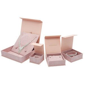 paper jewelry set gift boxes